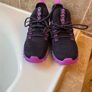 Adidas Black and Pink Sneakers Lightweight Mesh Design - Never Worn